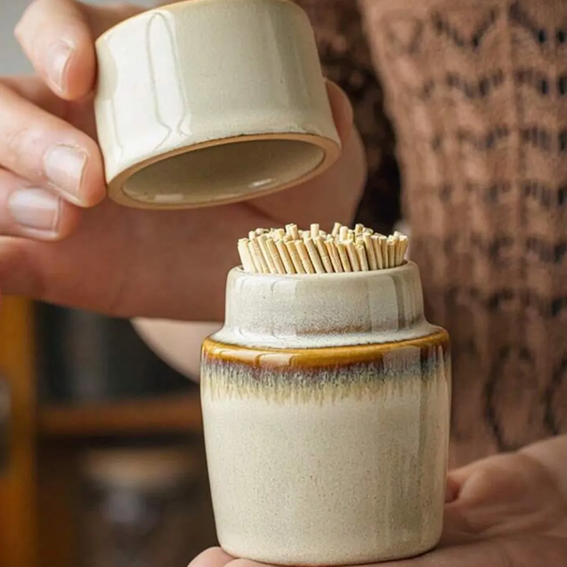 Toothpick Holder Set