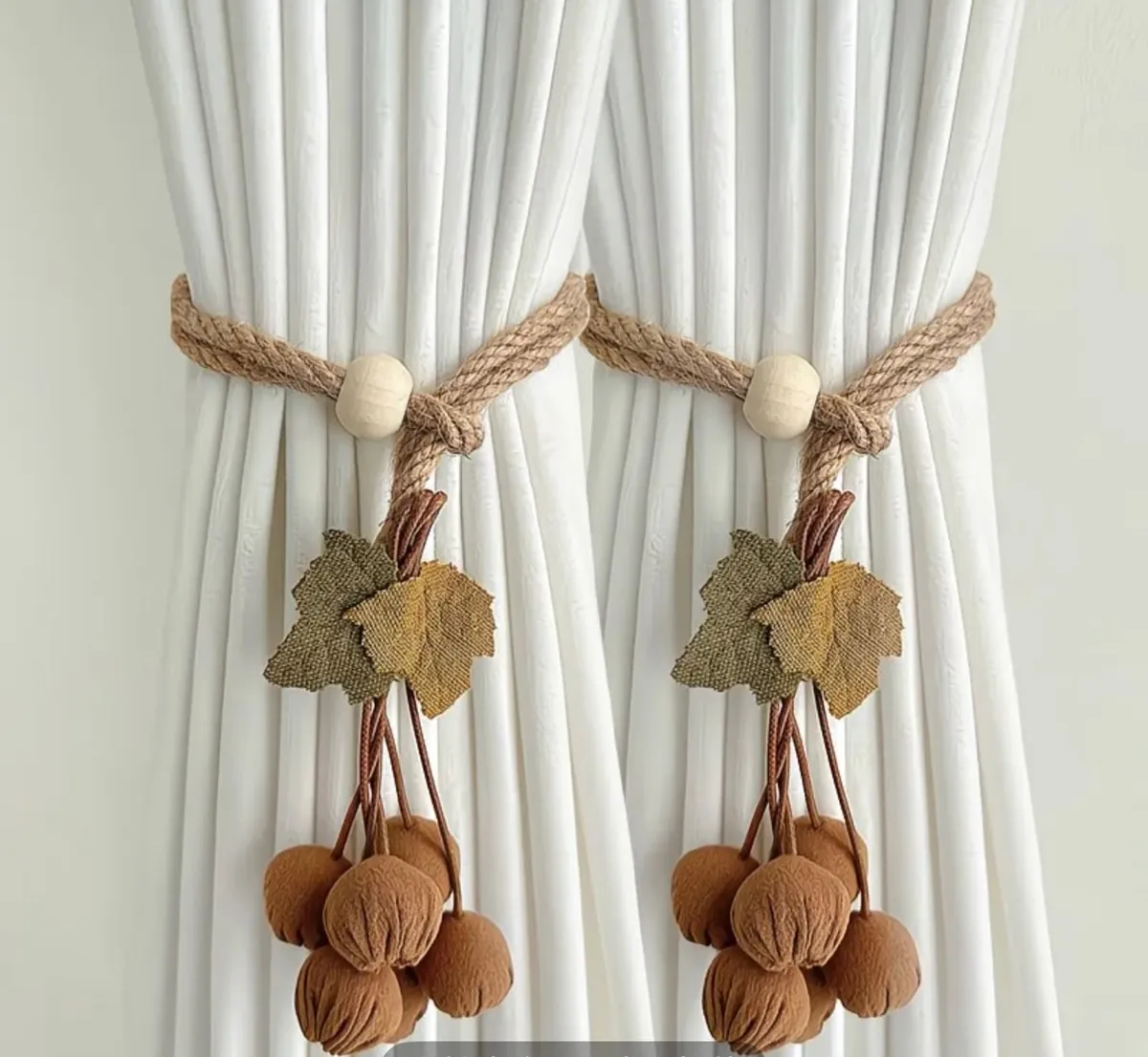 Decorative Curtain Tiebacks