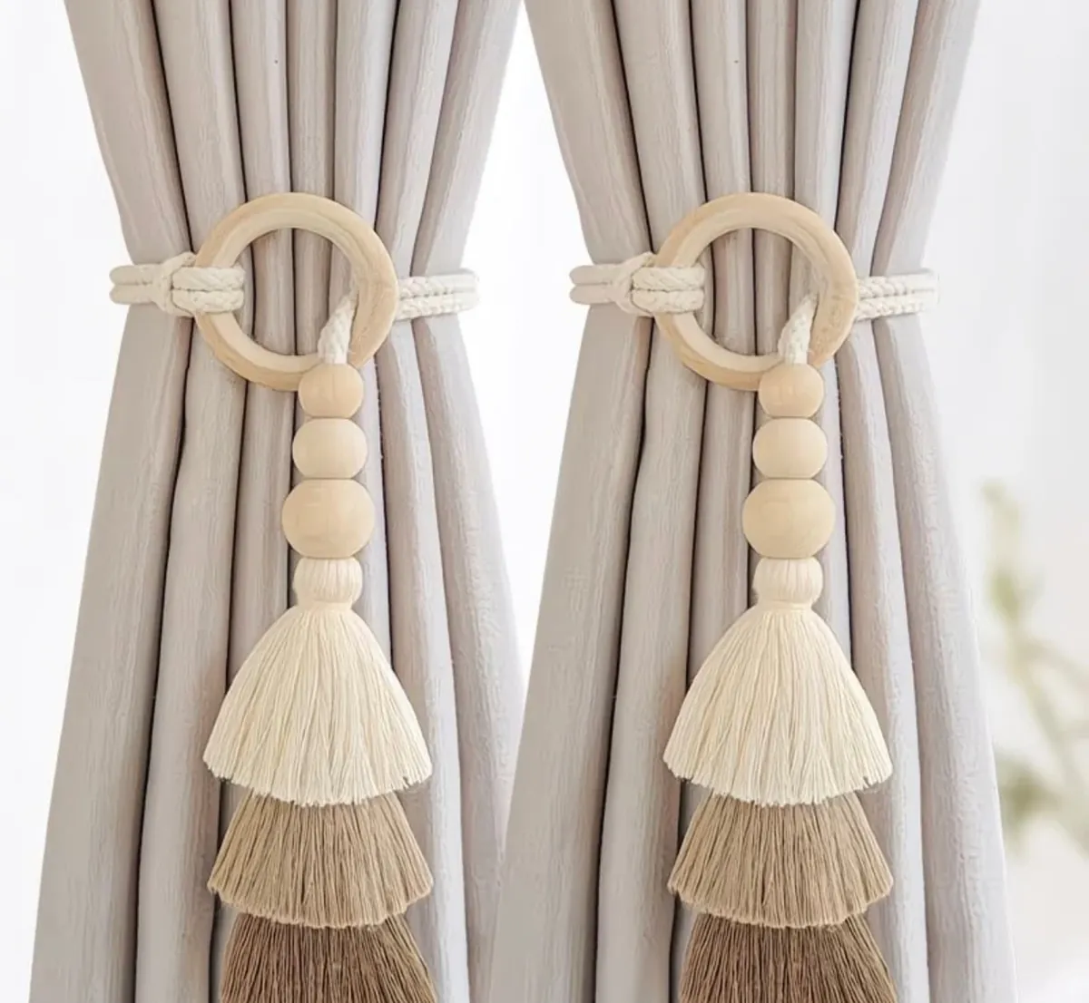 Decorative Curtain Tiebacks