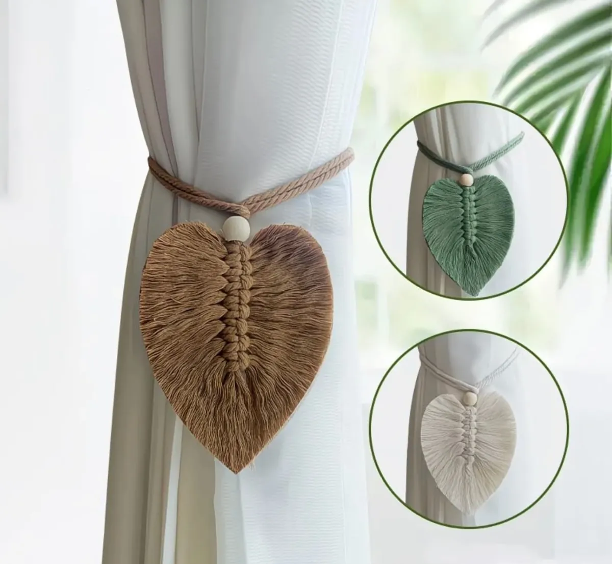 Decorative Curtain Tiebacks