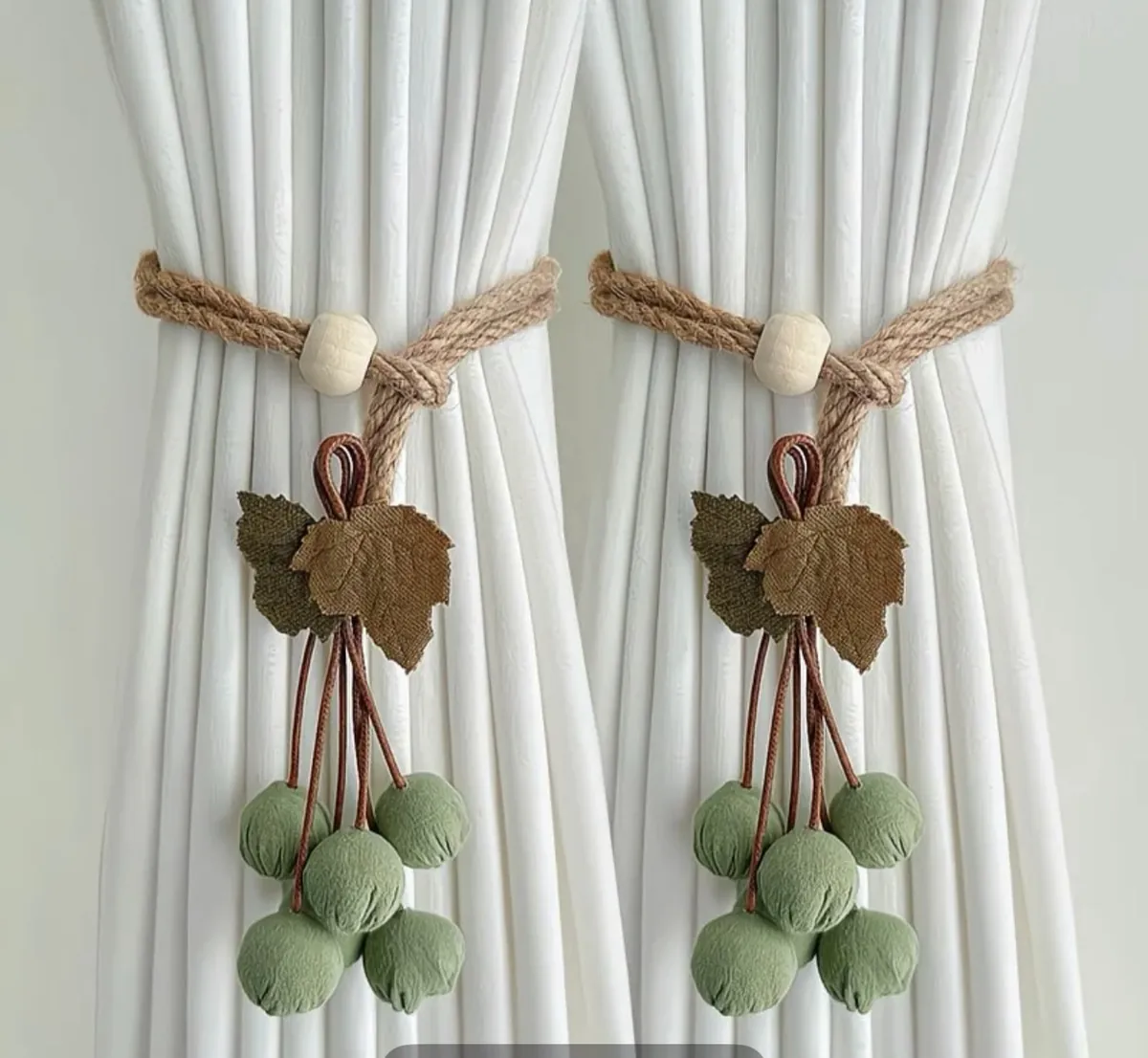 Decorative Curtain Tiebacks
