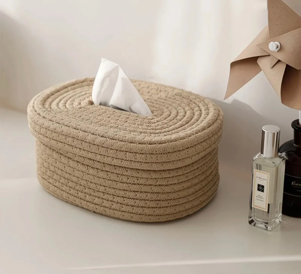 Floral Decorative Tissue Box