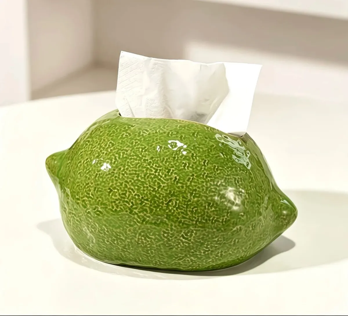 Floral Decorative Tissue Box