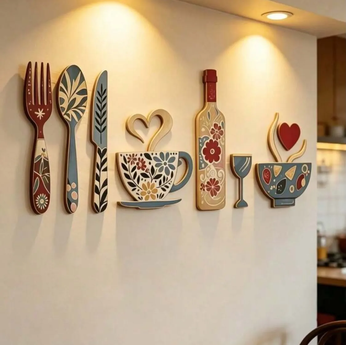 Kitchen-Themed Decorative Wall Art