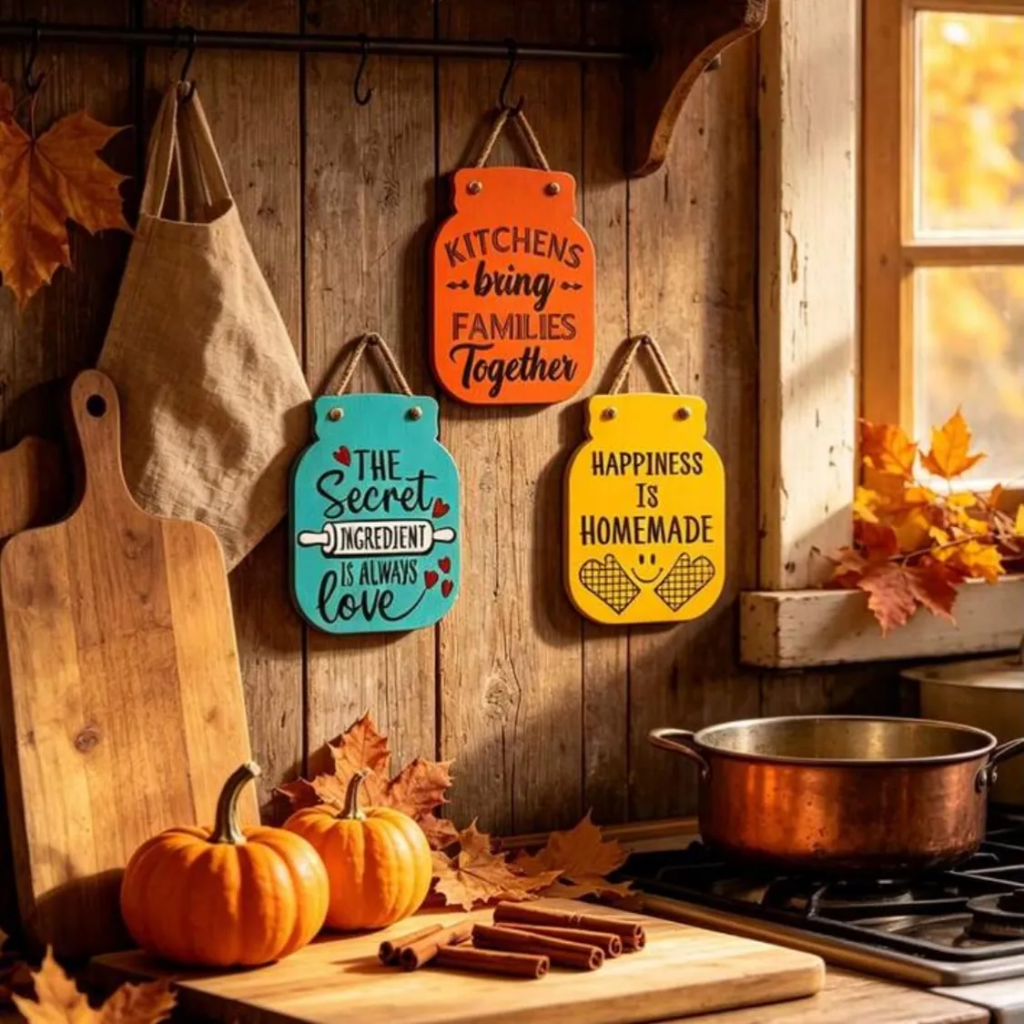 Kitchen-Themed Decorative Wall Art