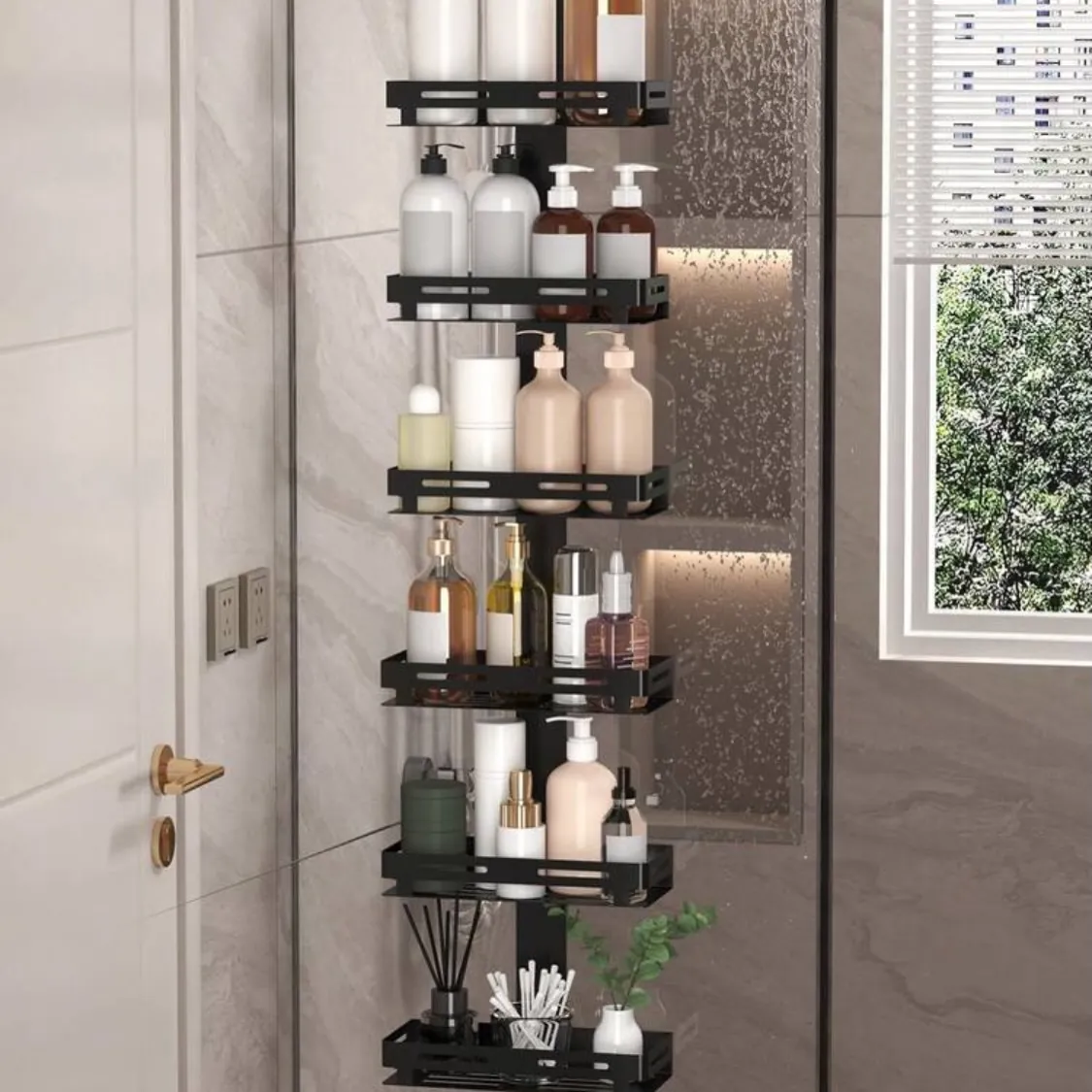 Bathroom Storage Shelf Over Toilet