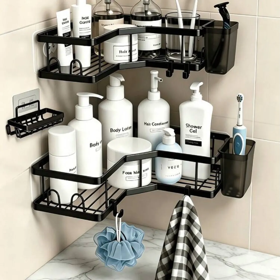 Bathroom Storage Shelf Over Toilet