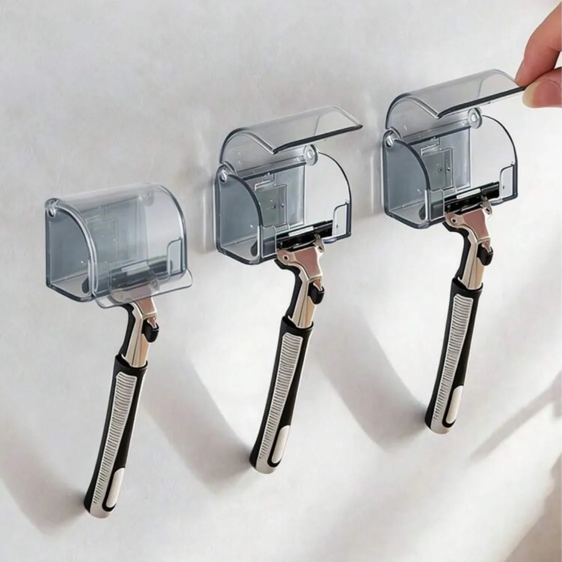 Adhesive Razor Holder