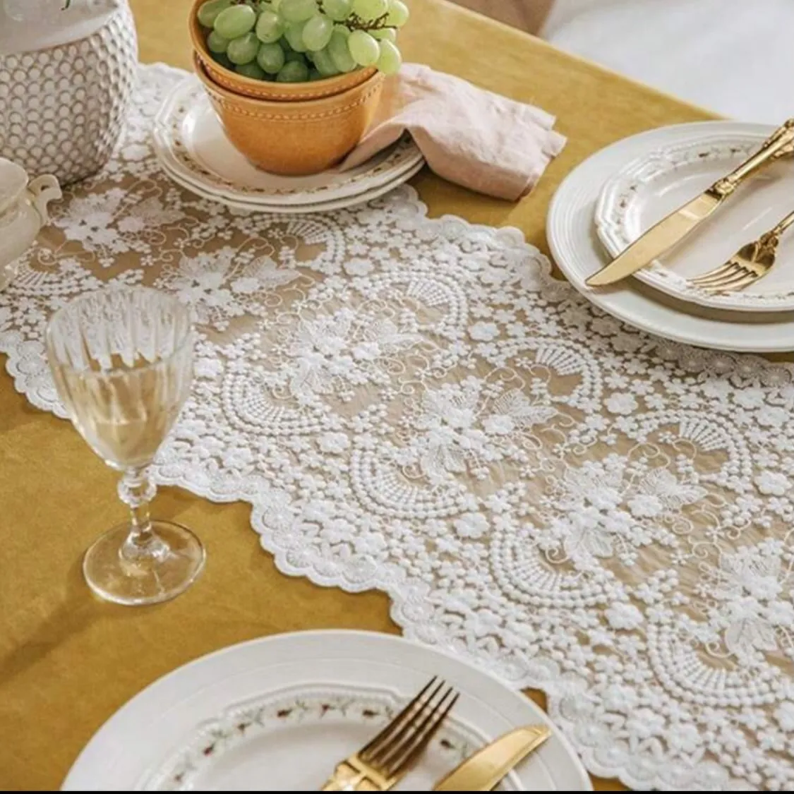 Lace Table Runner