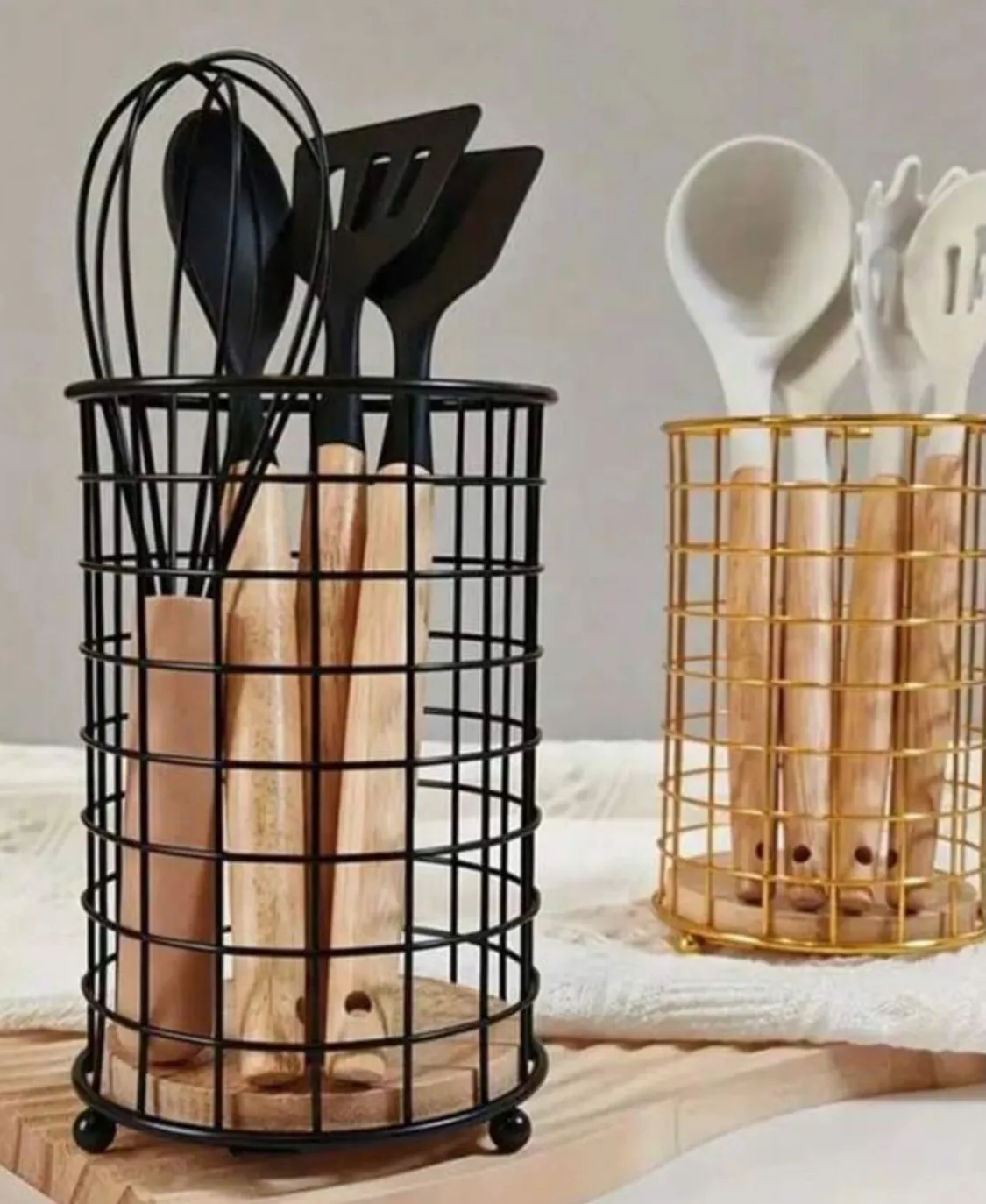 Wooden Cutlery Holder