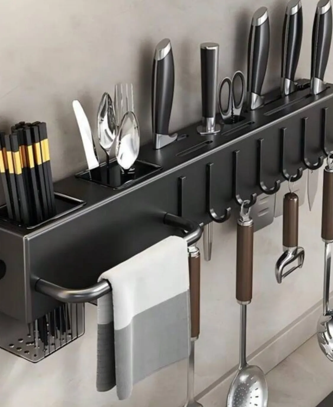 Wooden Cutlery Holder