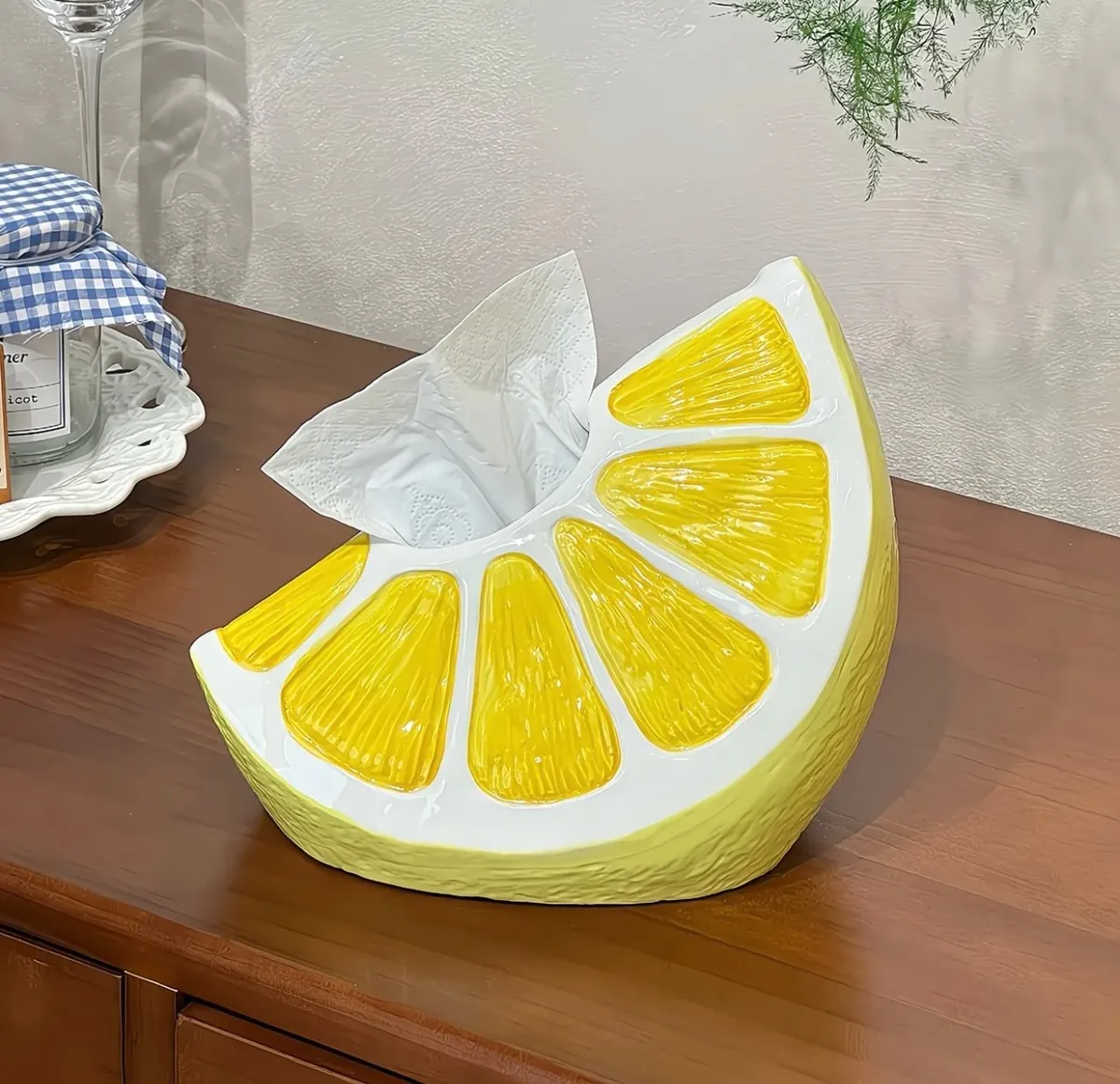 Swan-shaped Tissue Box