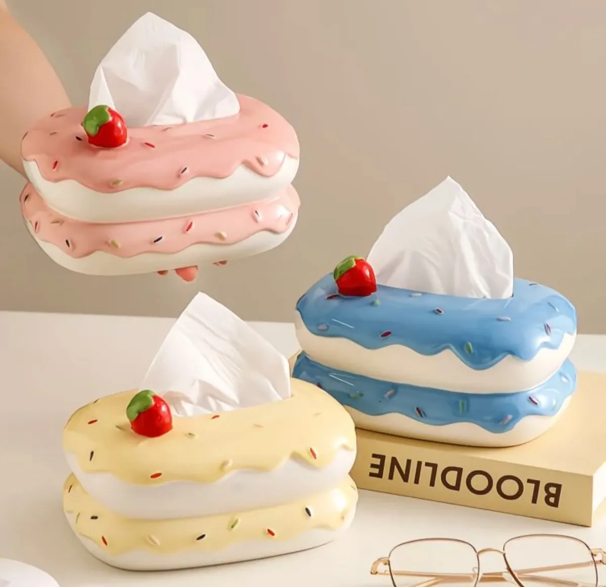 Swan-shaped Tissue Box