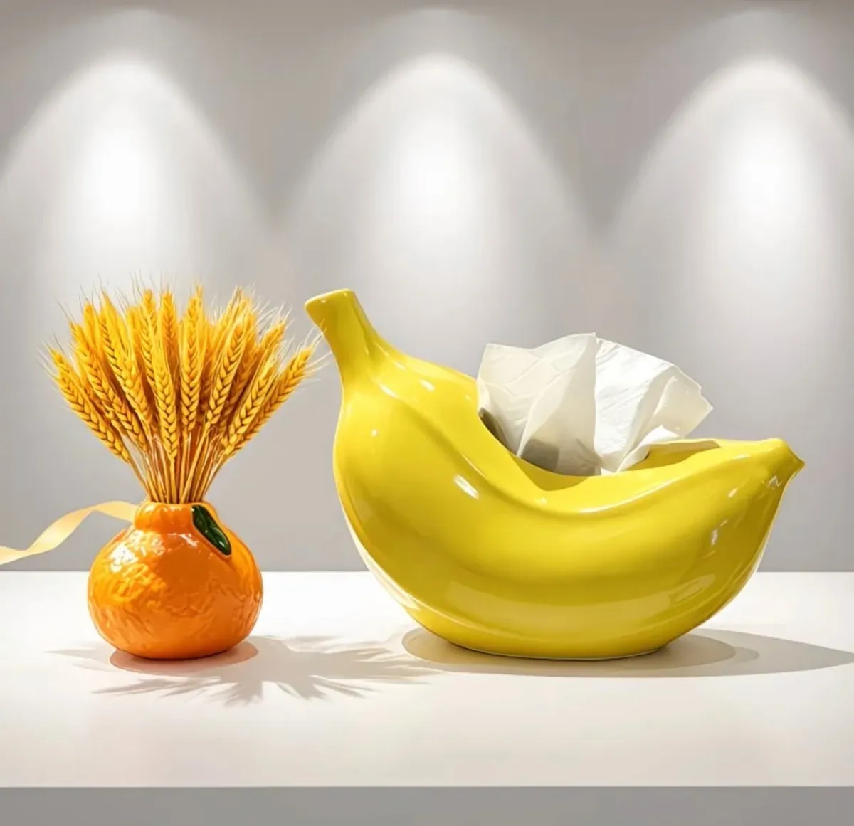 Swan-shaped Tissue Box