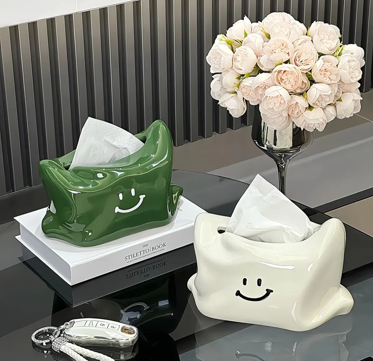 Swan-shaped Tissue Box