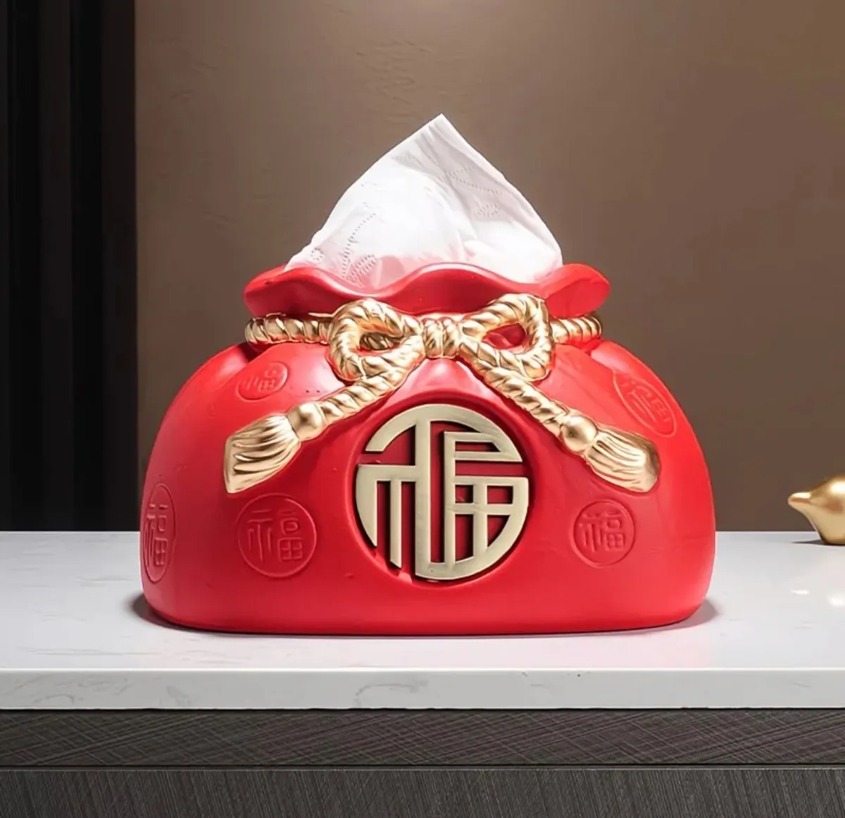 Swan-shaped Tissue Box