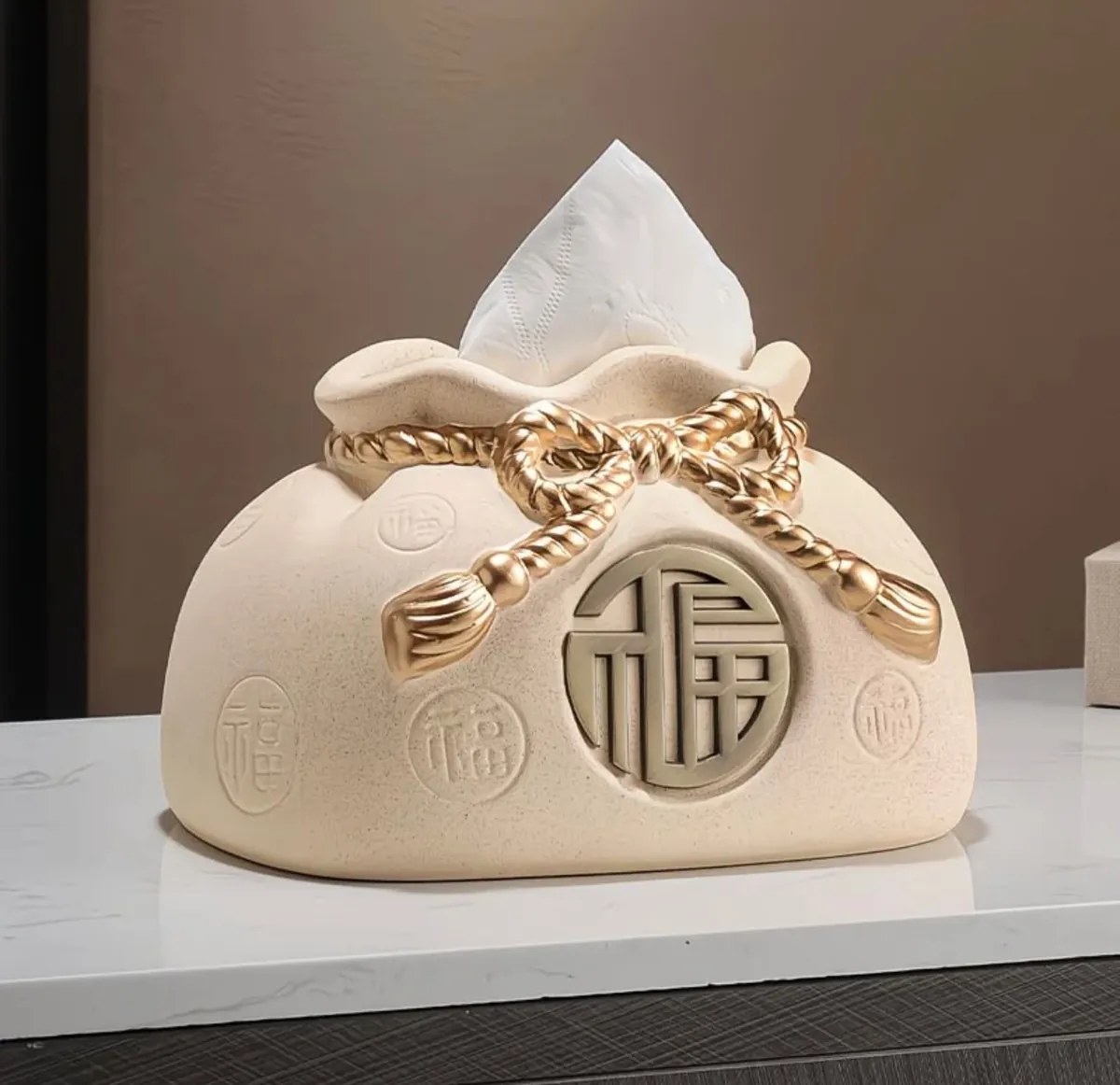 Swan-shaped Tissue Box
