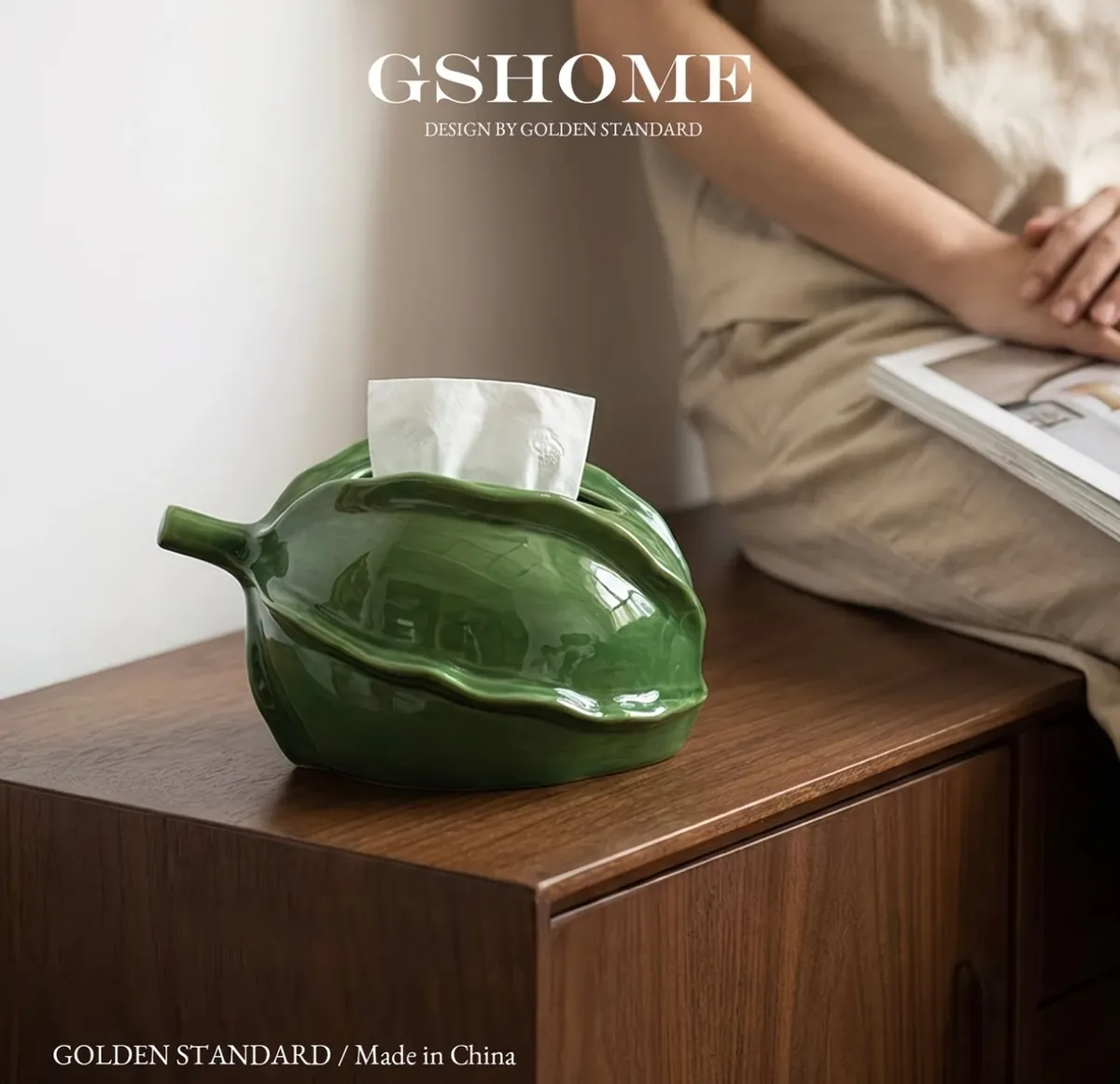 Swan-shaped Tissue Box