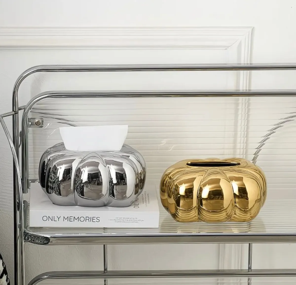 Swan-shaped Tissue Box