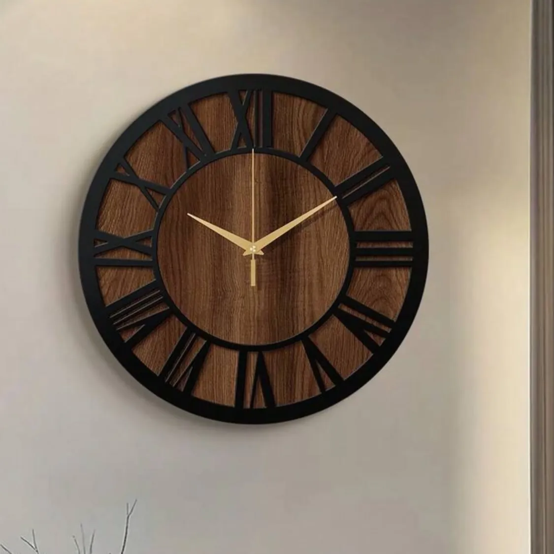 Modern Teardrop Wall Clock