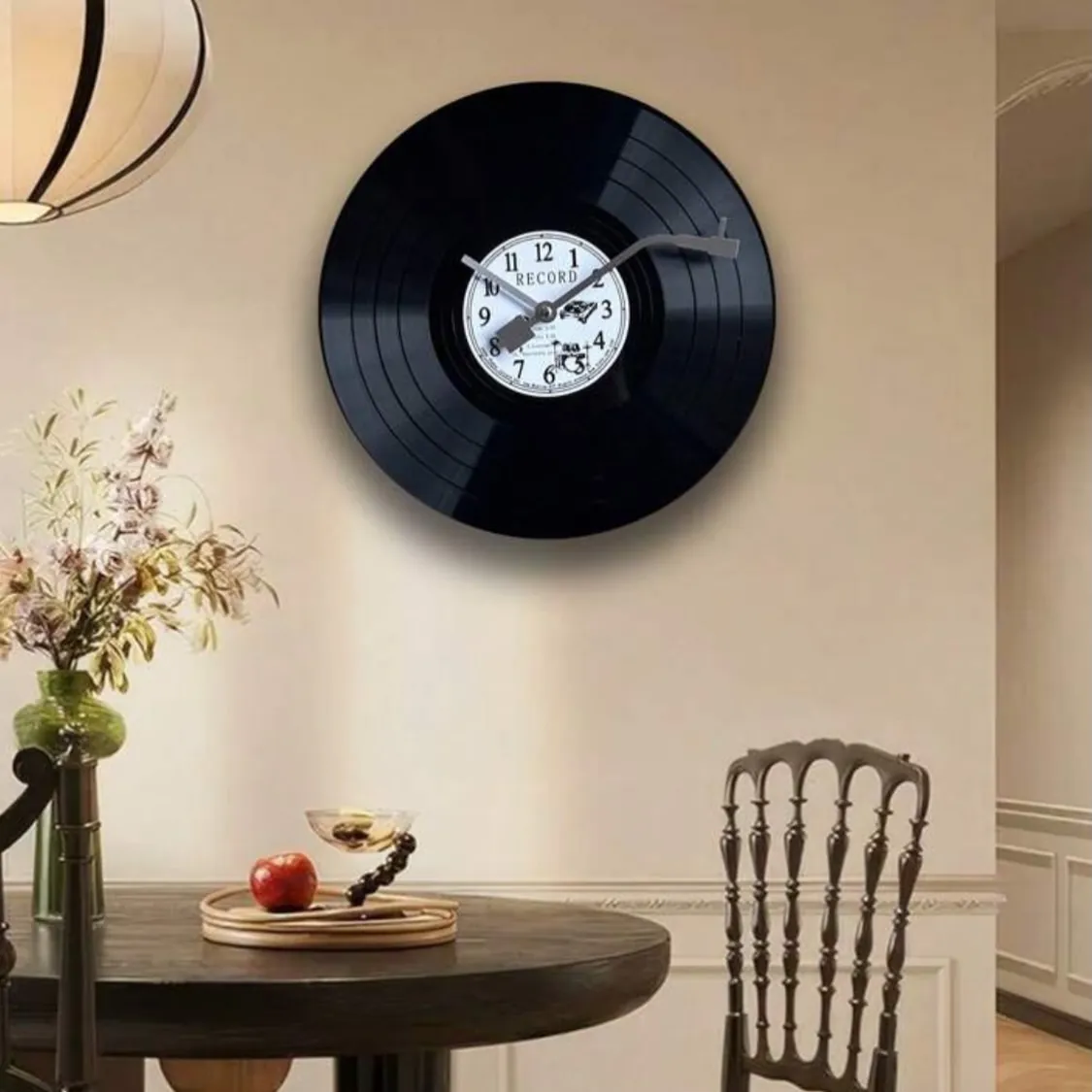 Modern Teardrop Wall Clock