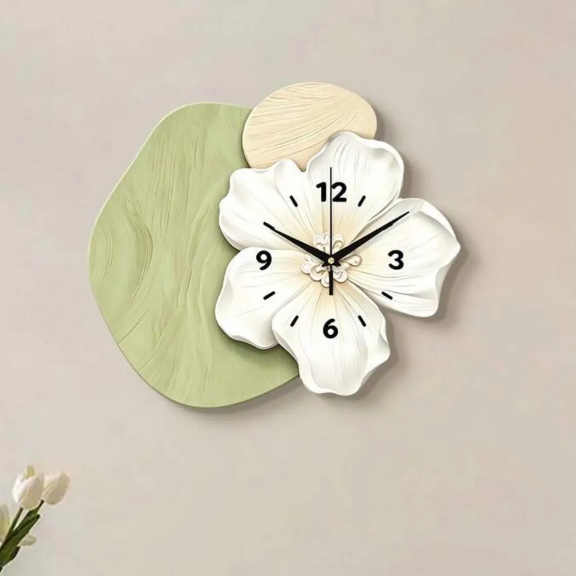 Modern Teardrop Wall Clock