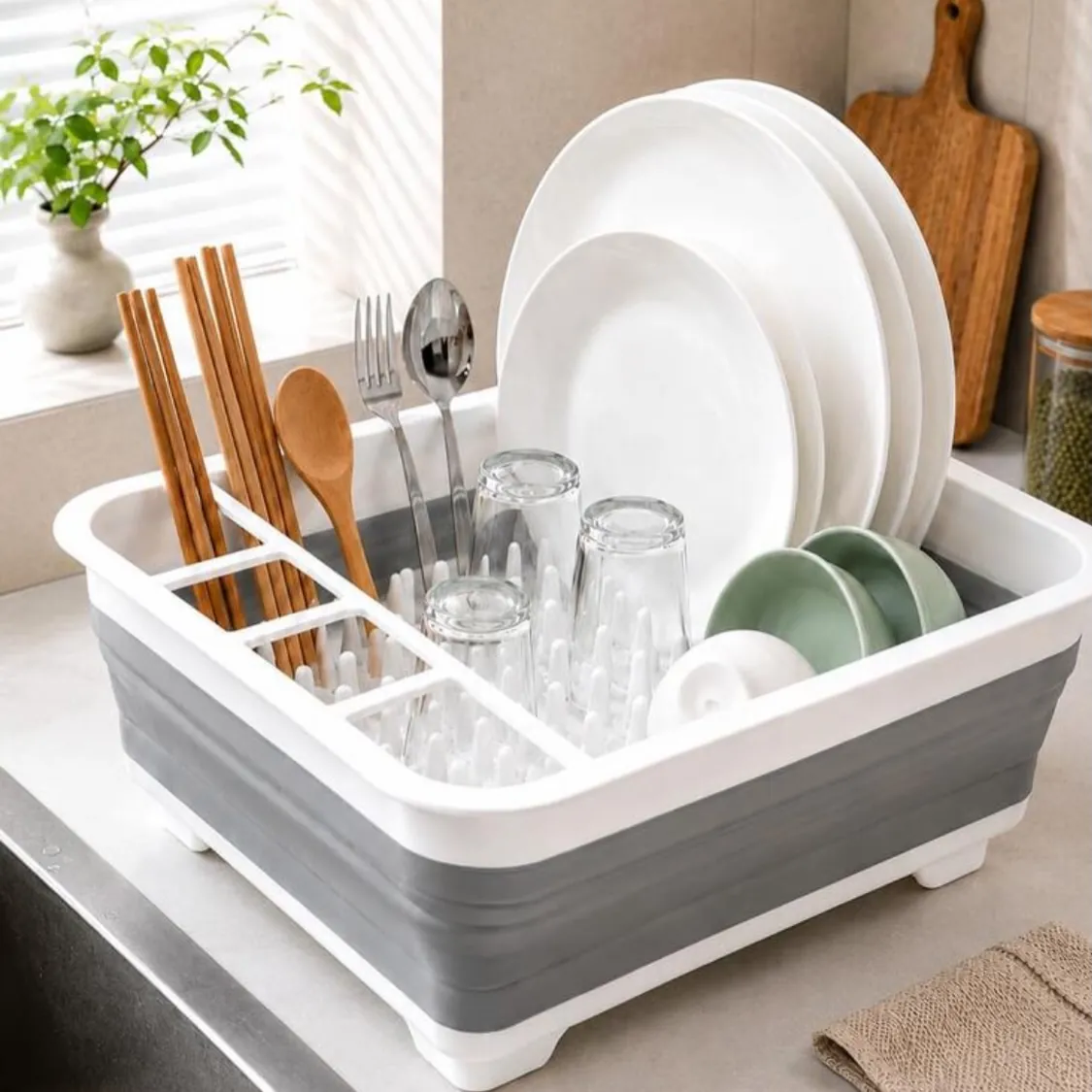 Kitchen Dish Drying Rack