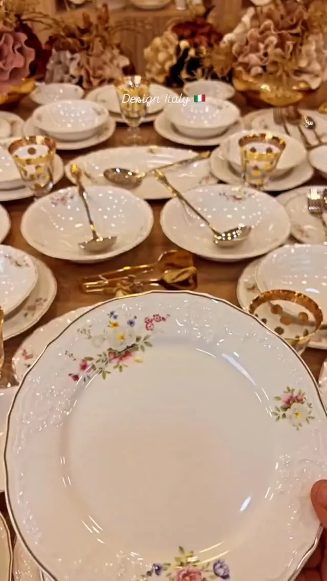 Italian Design Dinnerware Set