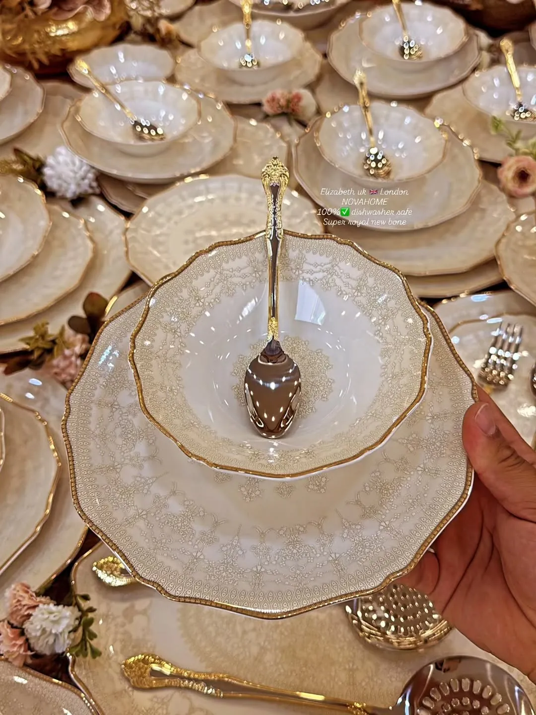 Super Royal New Bone Dinnerware Set