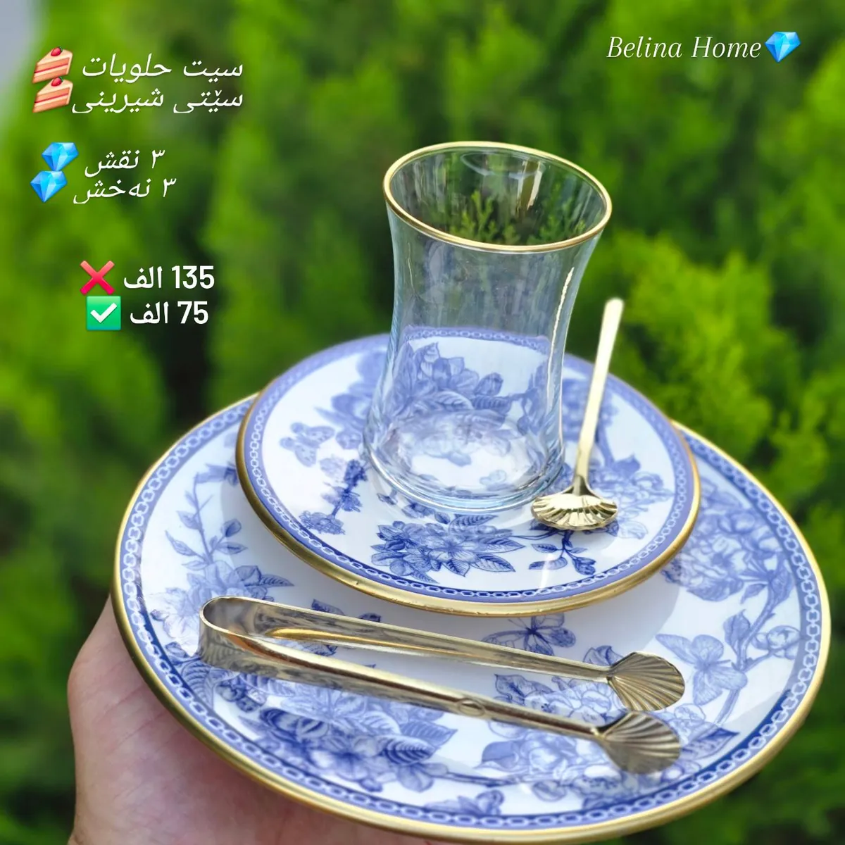 Elegant 18-Piece Tea & Dessert Set