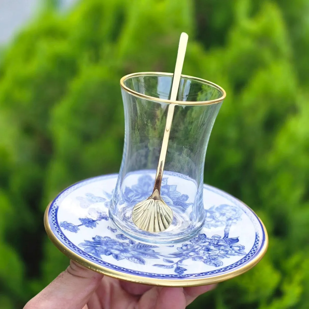 Elegant 18-Piece Tea & Dessert Set