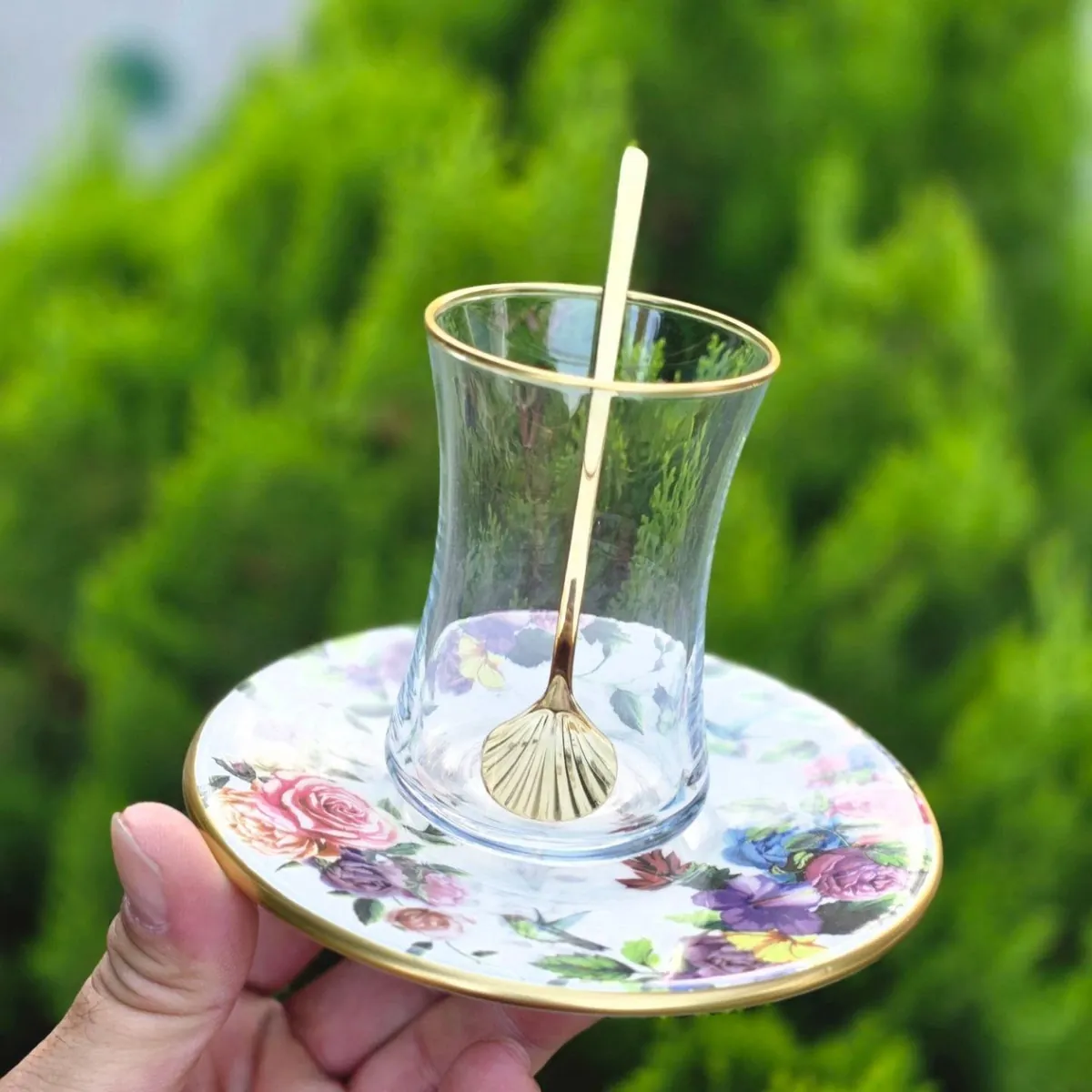 Elegant 18-Piece Tea & Dessert Set