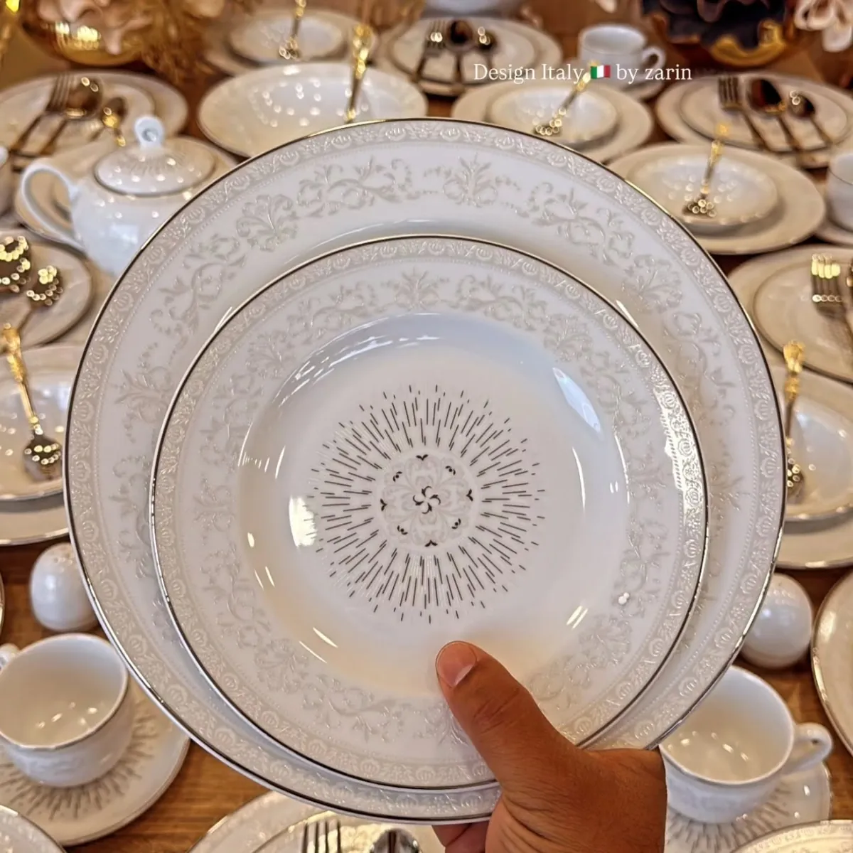 Italian Design Dinnerware Set