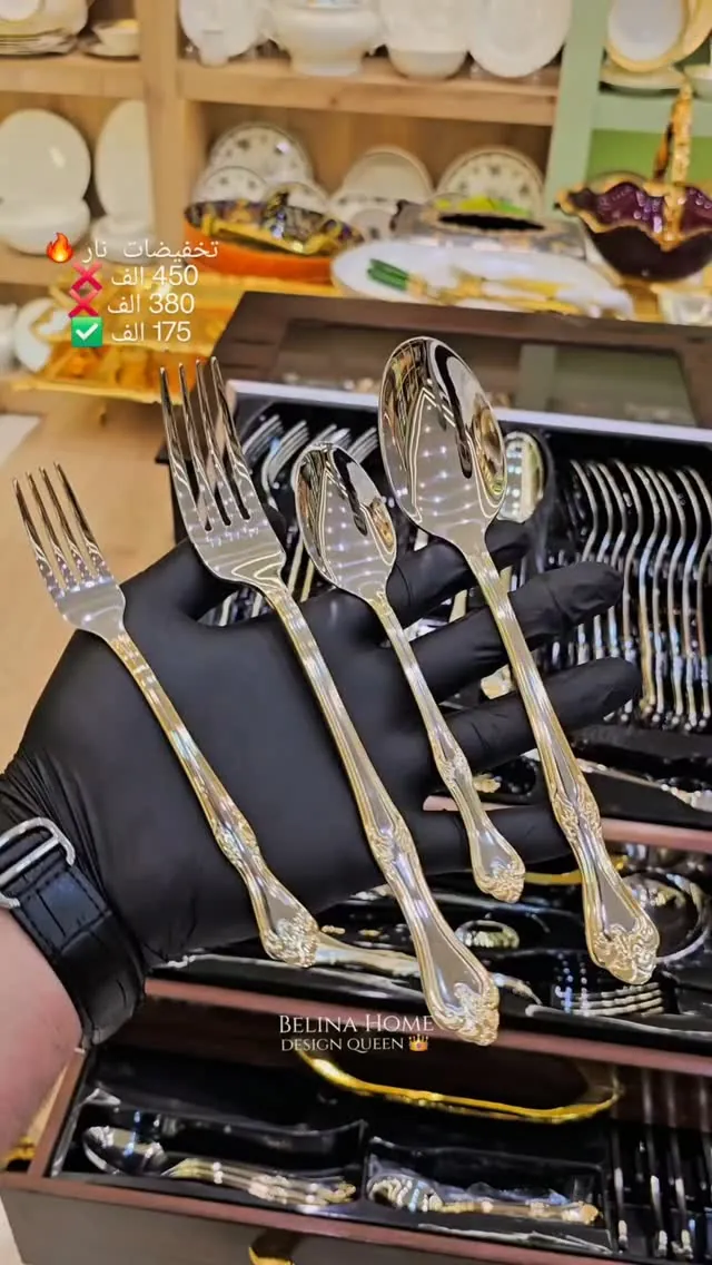 Luxury Spoon & Fork Set