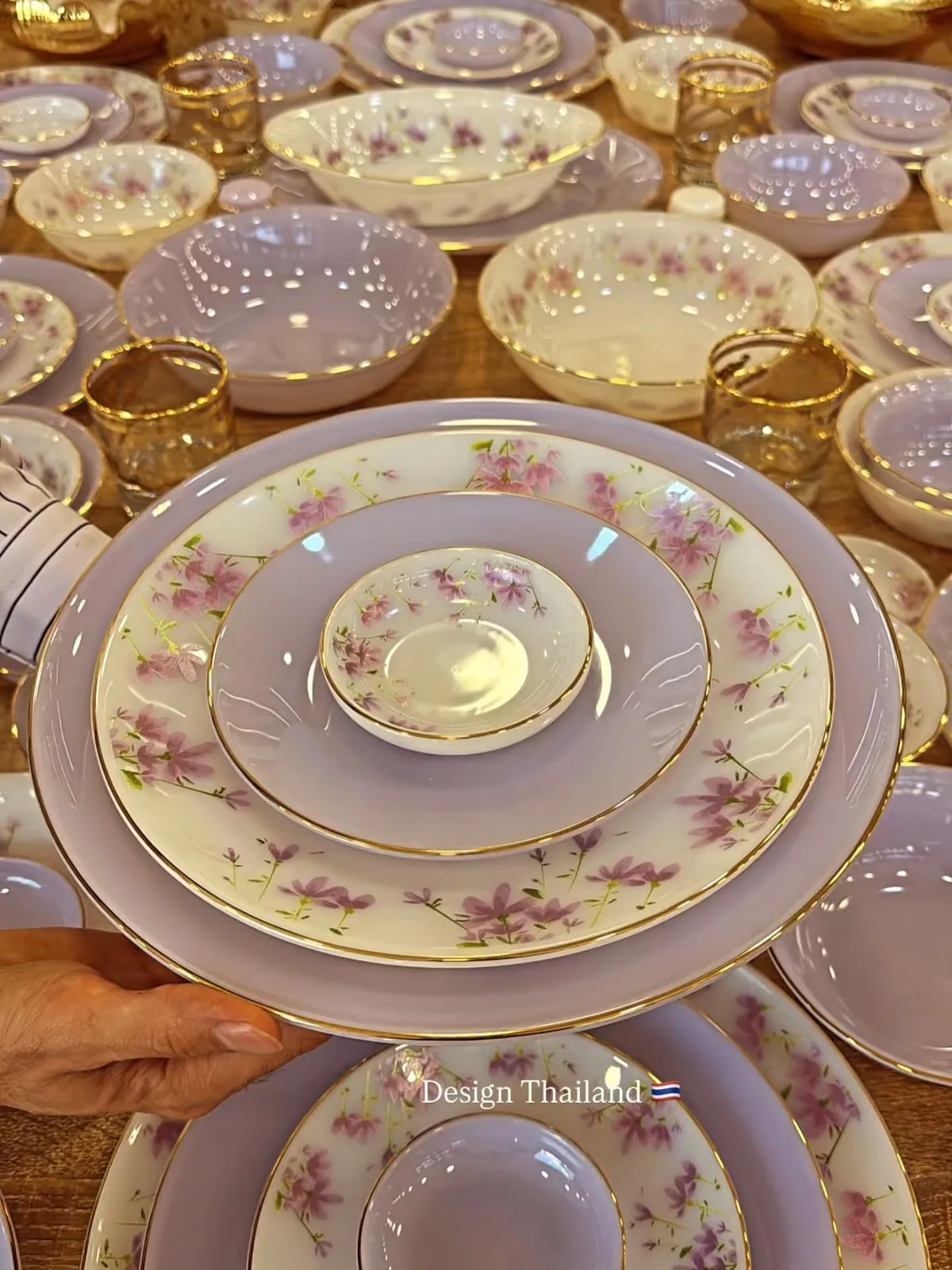 Floral Ceramic Dinnerware Set