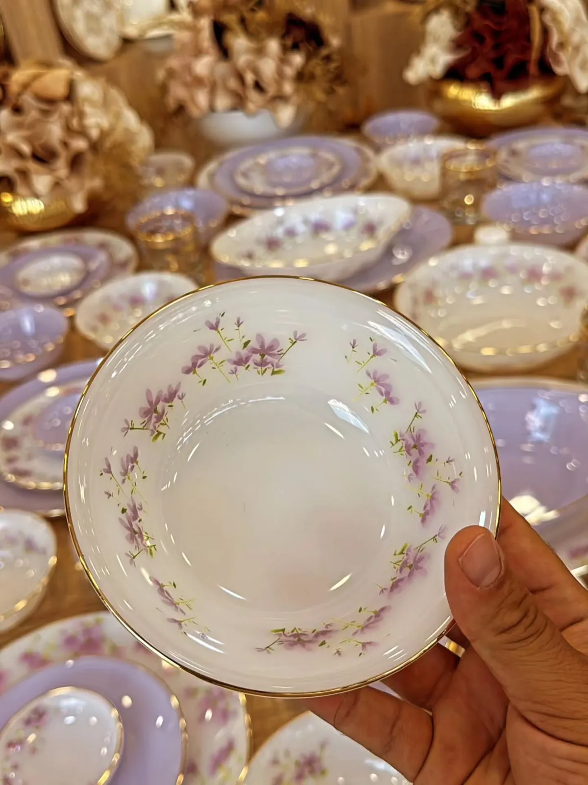 Floral Ceramic Dinnerware Set