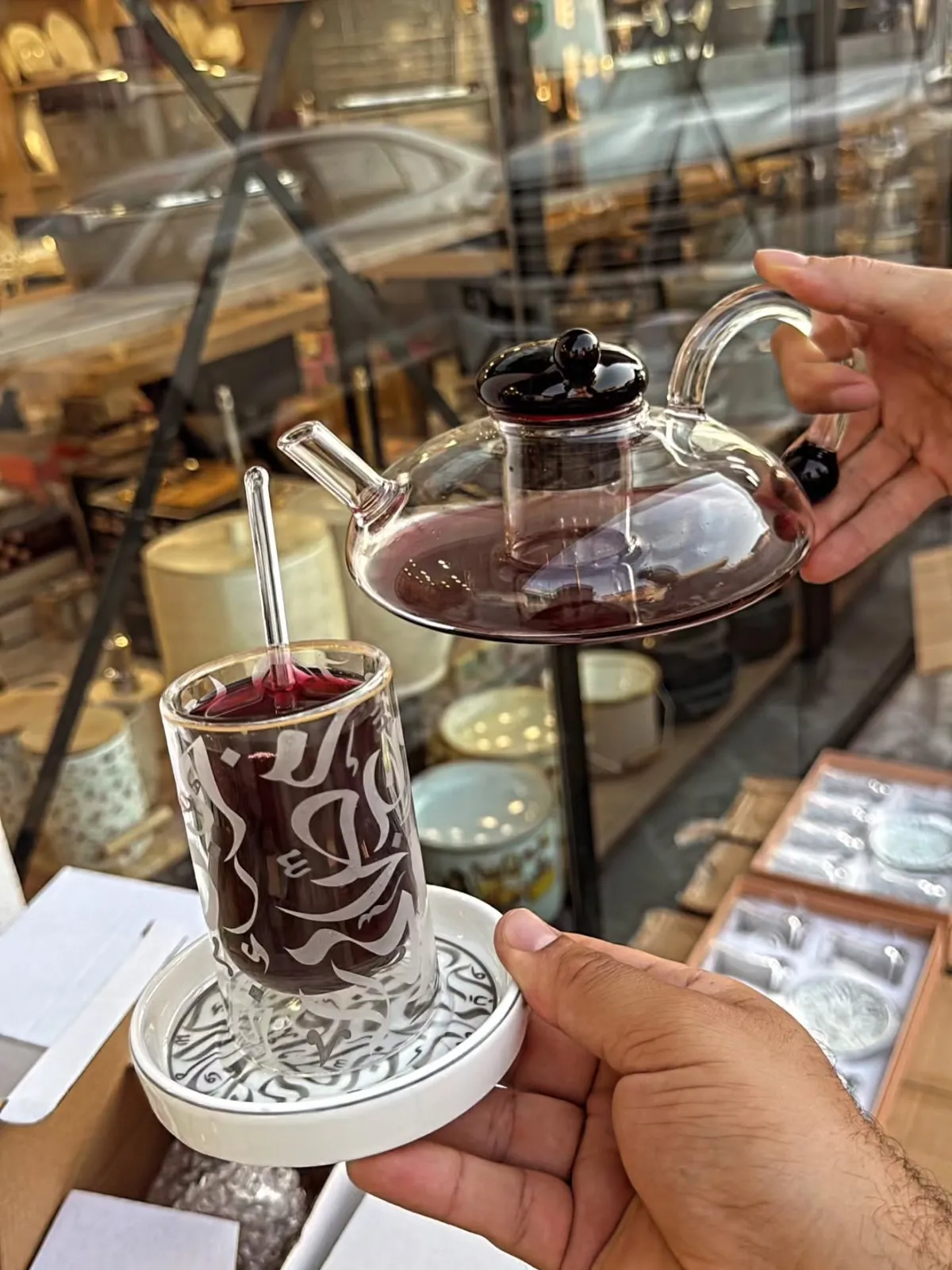 Glass Tea Set