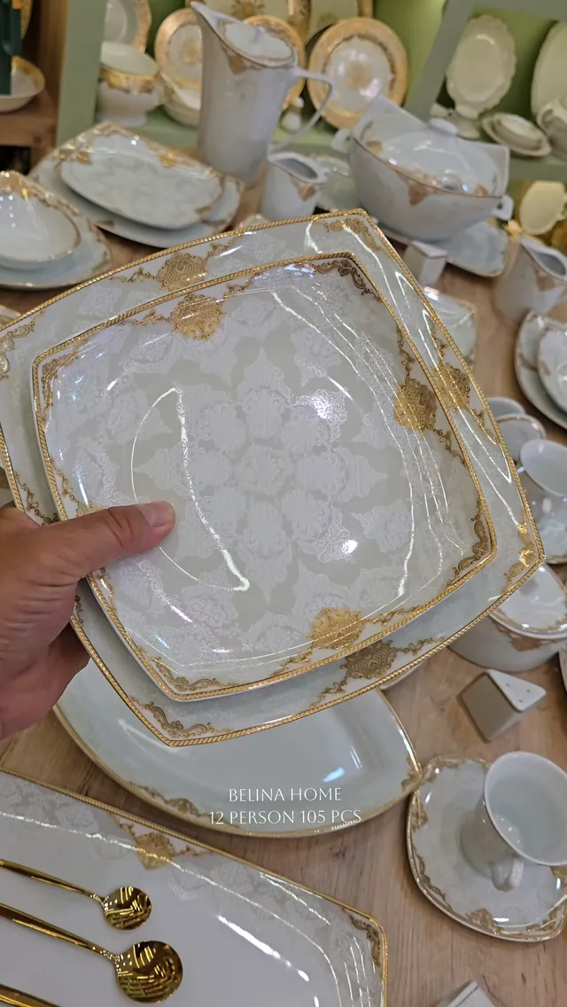 Belina Home Dinner Set (105 Pcs)