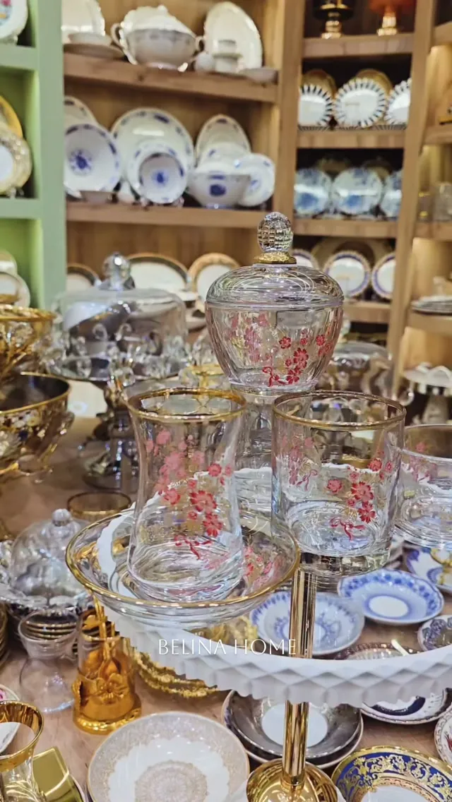 Decorative Glassware Set