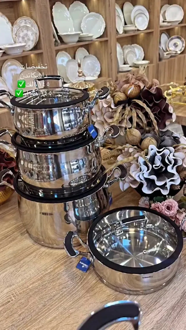 Stainless Steel Pot Set