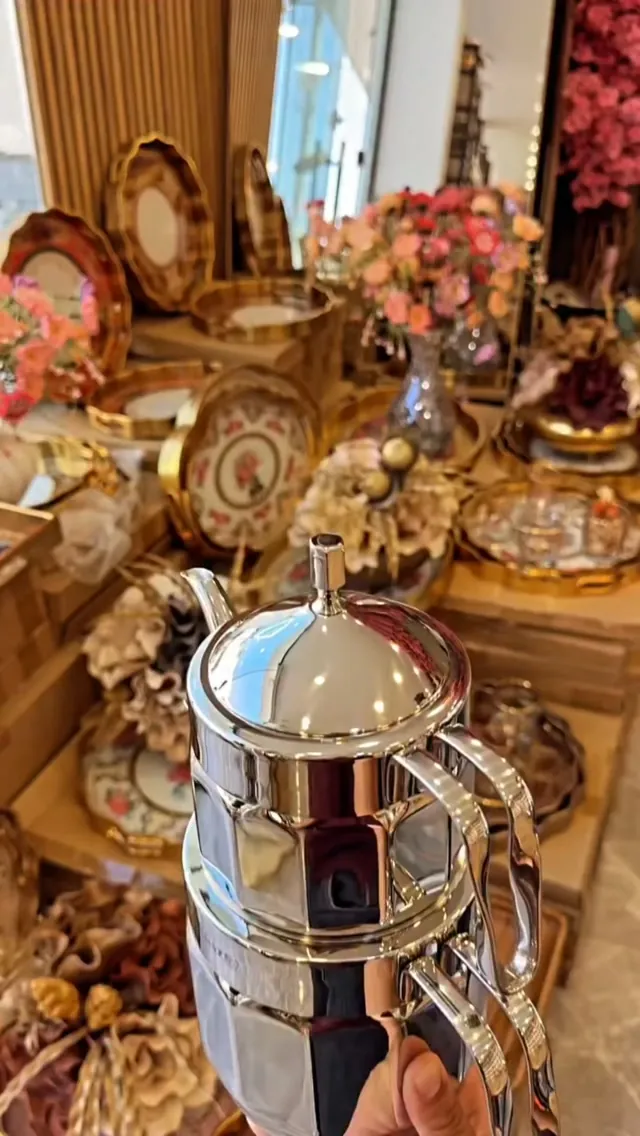 Stainless Steel Tea Pot Set