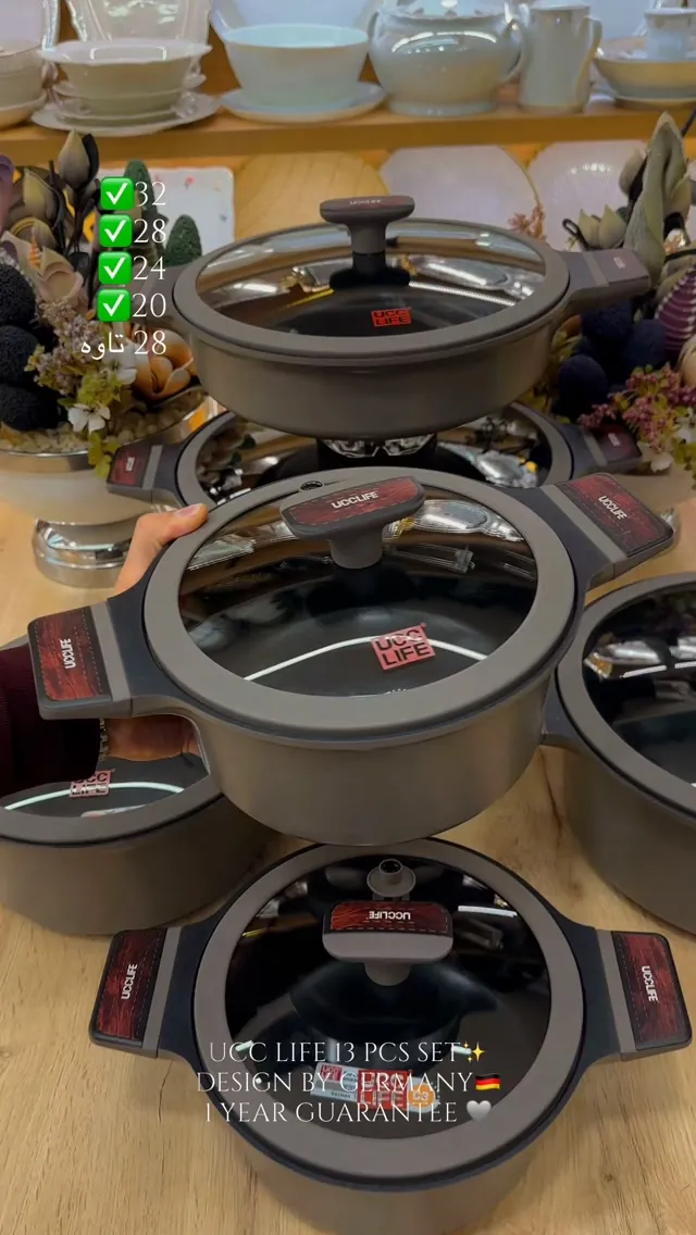 UCC Life 13 Piece Cookware Set