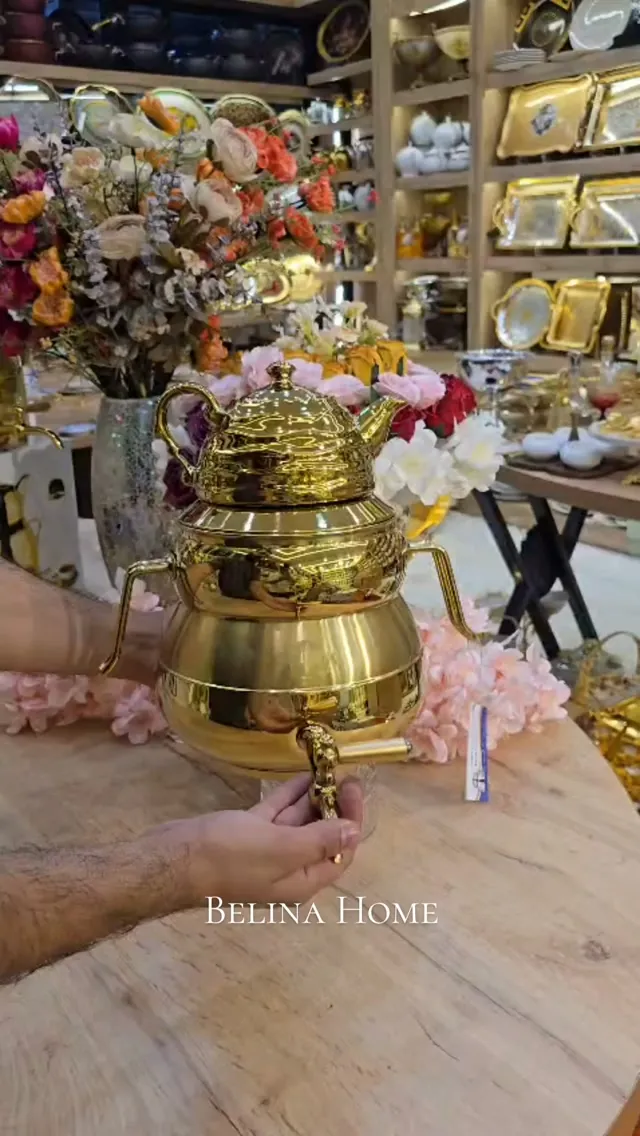 Golden Tea Set