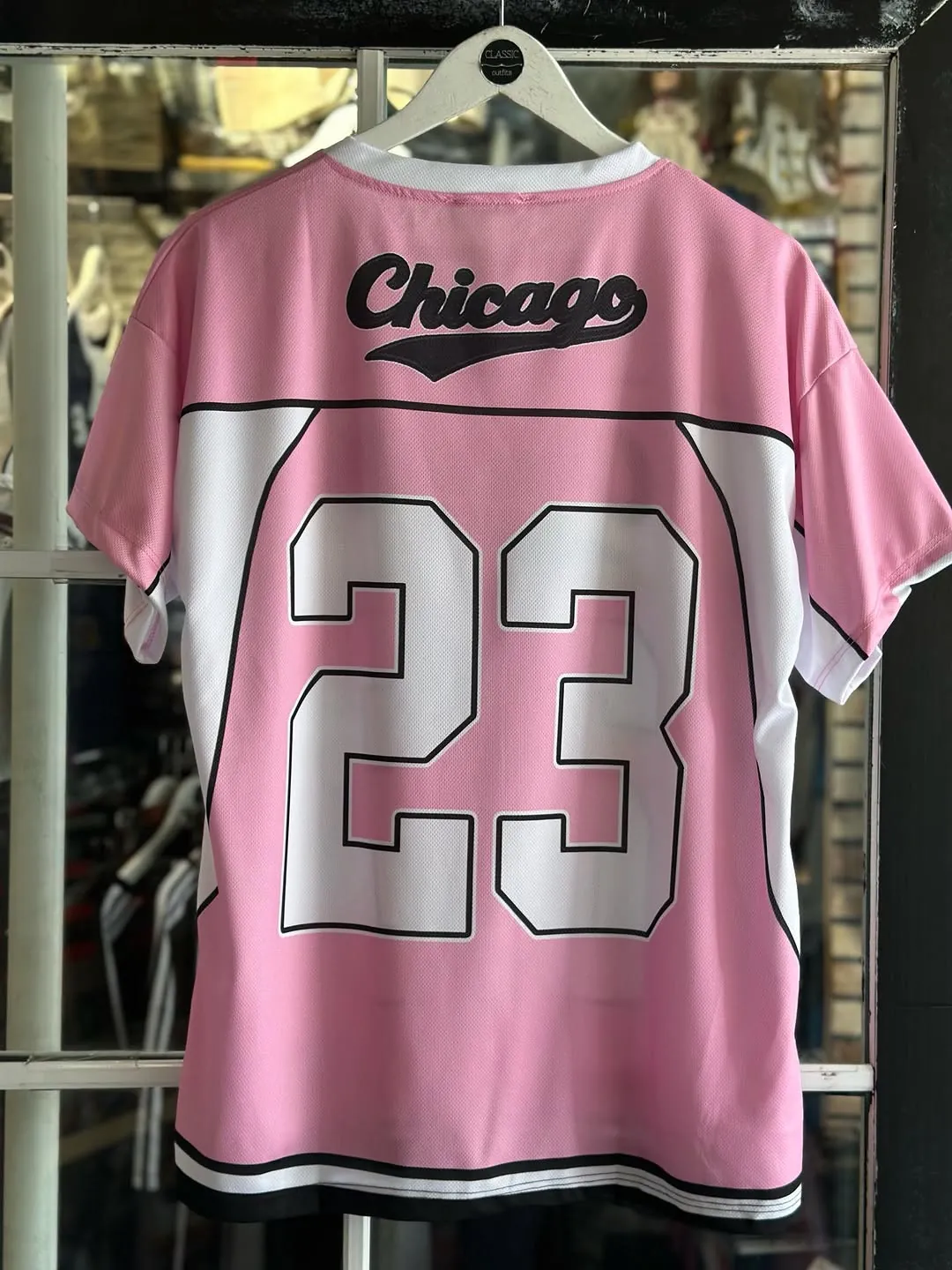 Chicago 23 Pink Sports Jersey