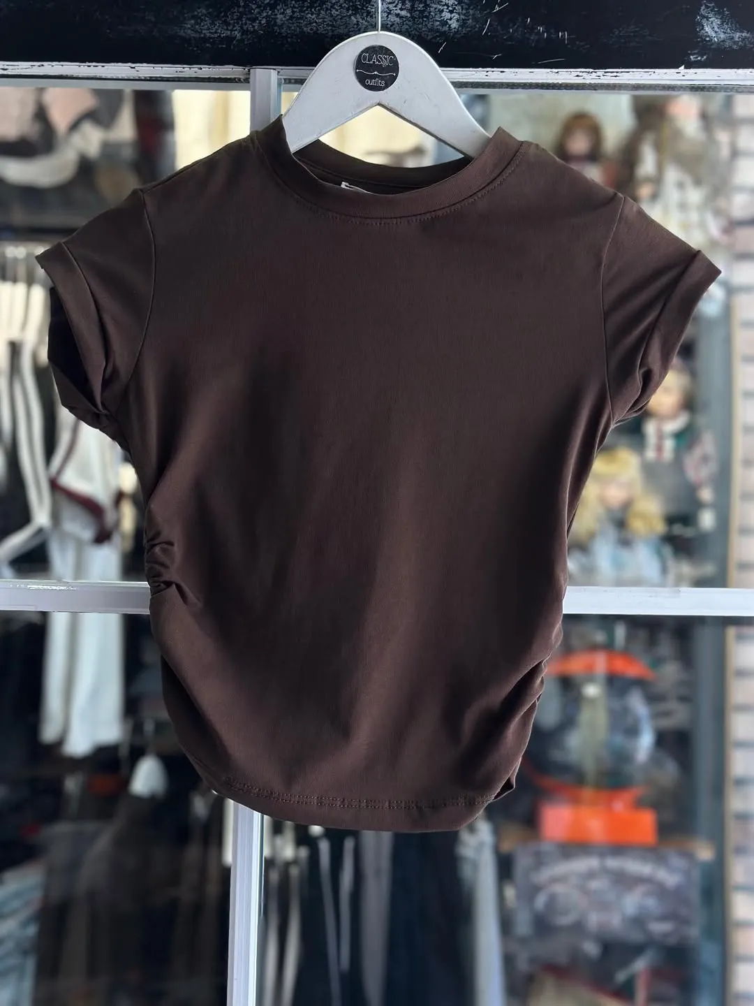 White Short-Sleeved T-Shirt