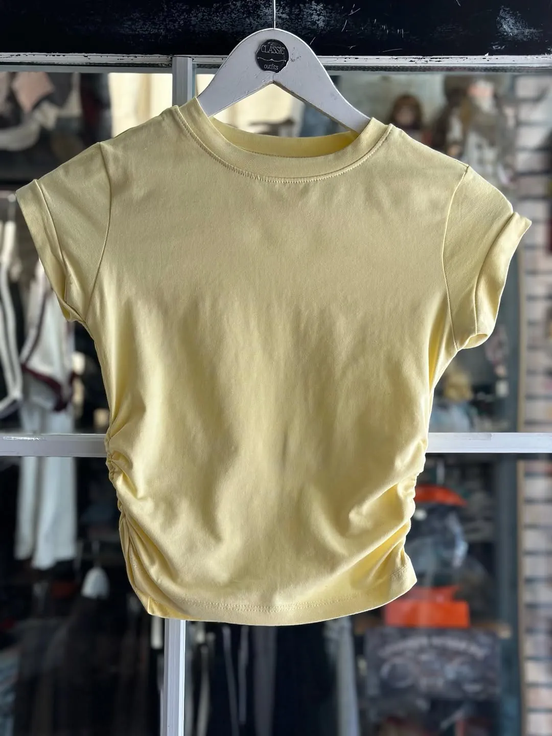 White Short-Sleeved T-Shirt