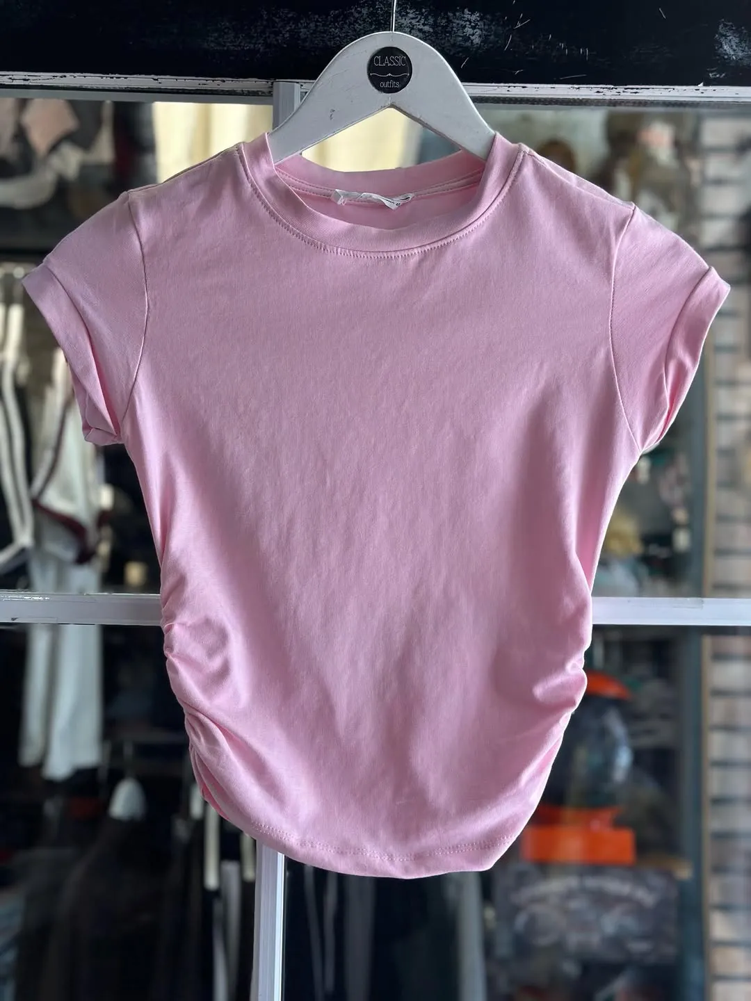 White Short-Sleeved T-Shirt