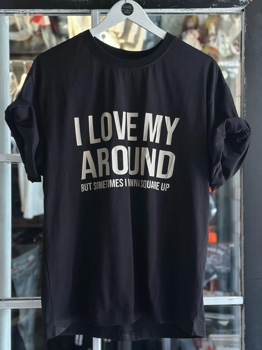 White Graphic Print T-Shirt