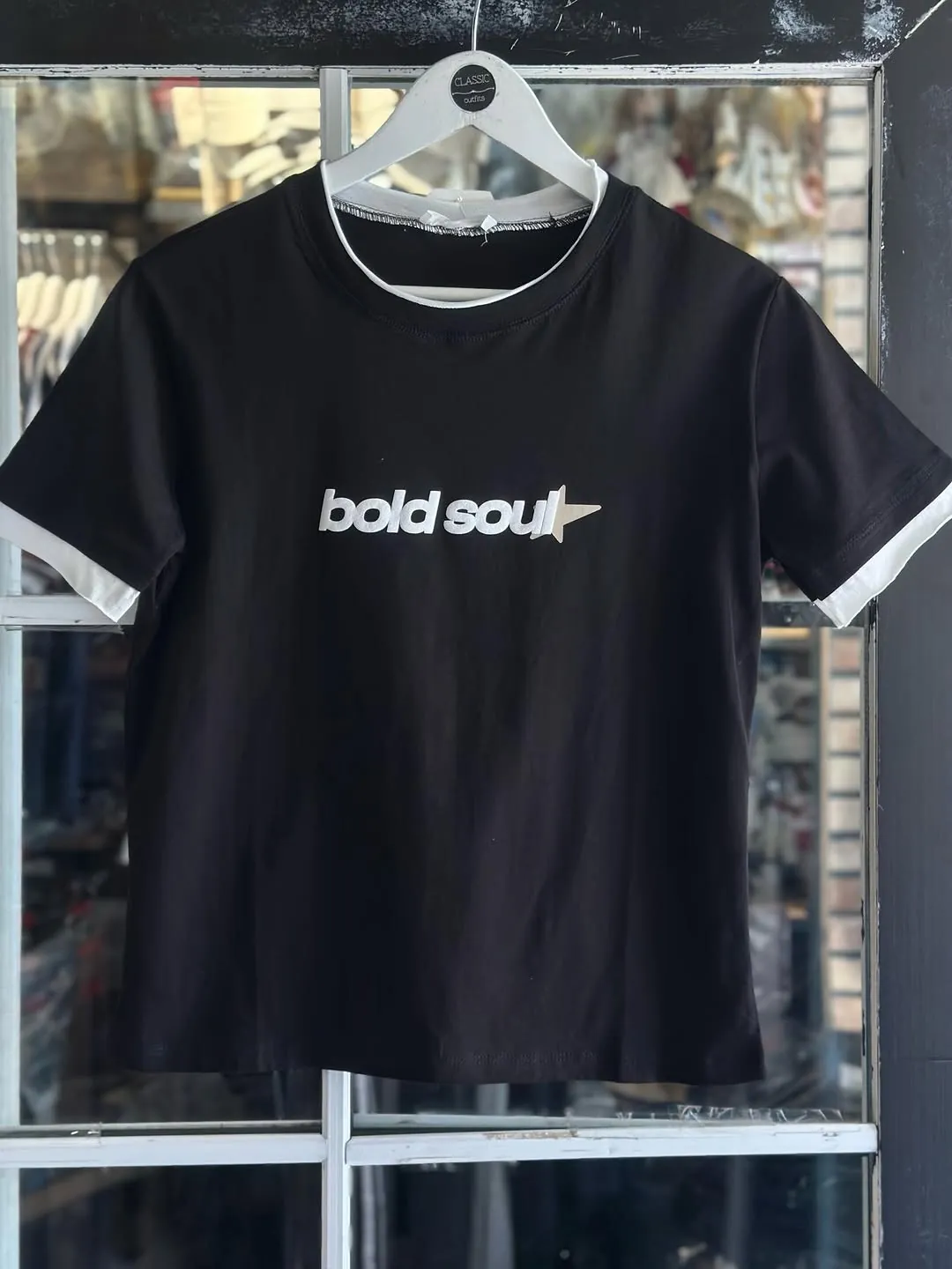 Bold Soul Black T-Shirt
