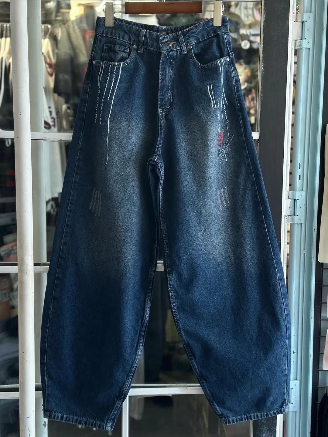 New Wide-Leg Denim Jeans
